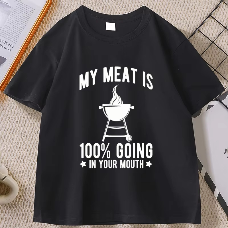 Golf Equipment For Women - Men's Tshirt My Meat Enters Your