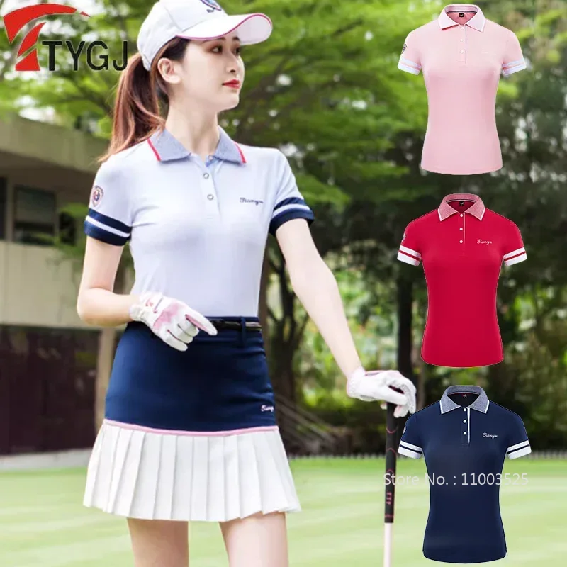 Ttygj Golf Shirt Women's Summe - Golf Equipment For Women avaliação e preço