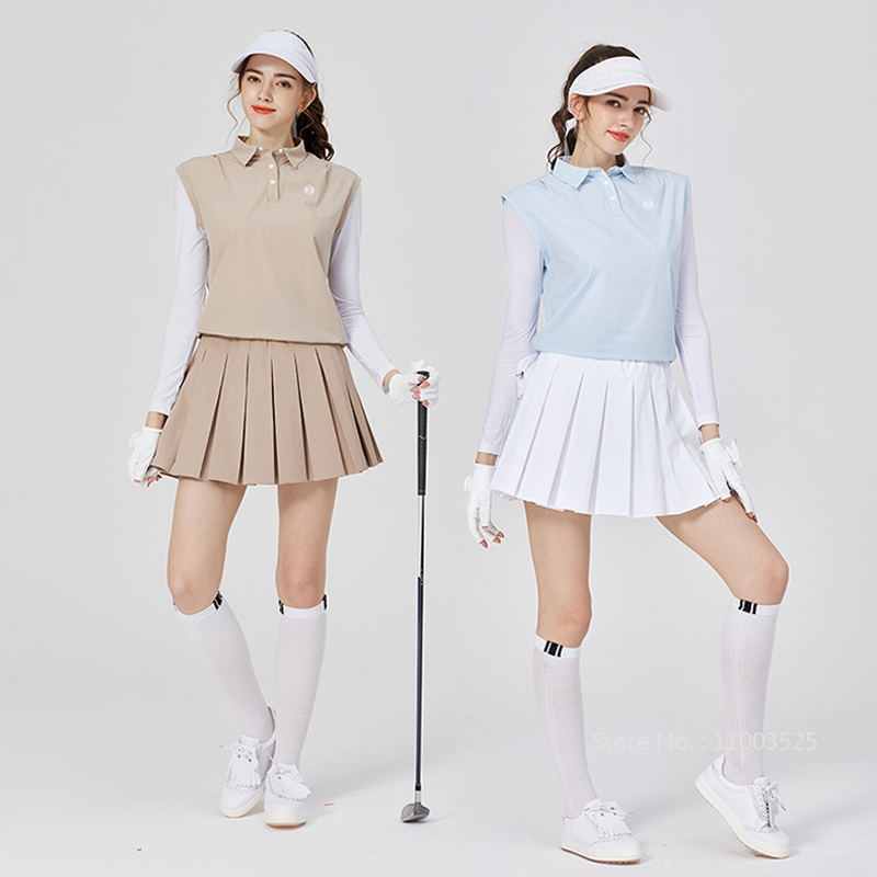 Blktee WomenPolo Top Ice Silk  - Golf Equipment For Women avaliação e preço