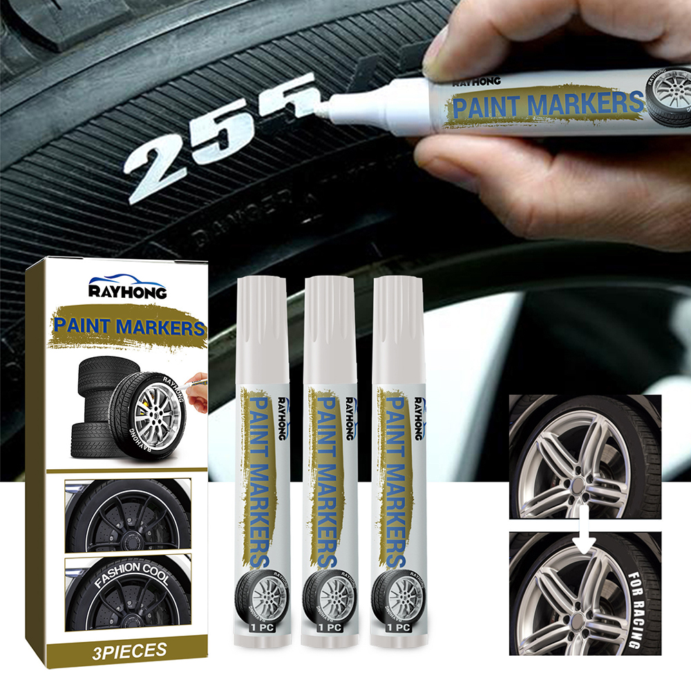 White Waterproof Cars Wheel Ti - Tee Height Marker avaliação e preço
