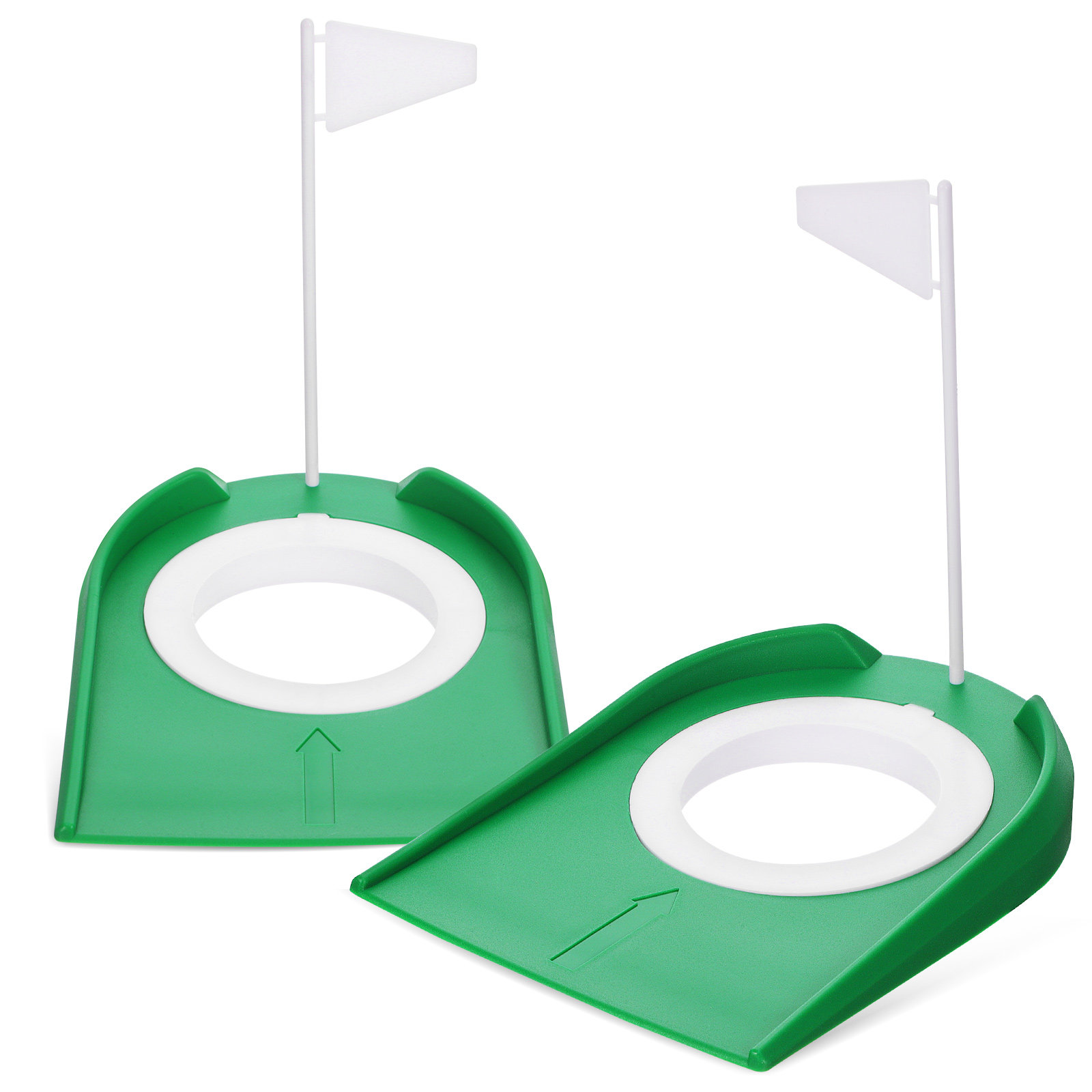 2Pcs Golf Putting Cups Lightwe - Golf Equipment Beginners avaliação e preço