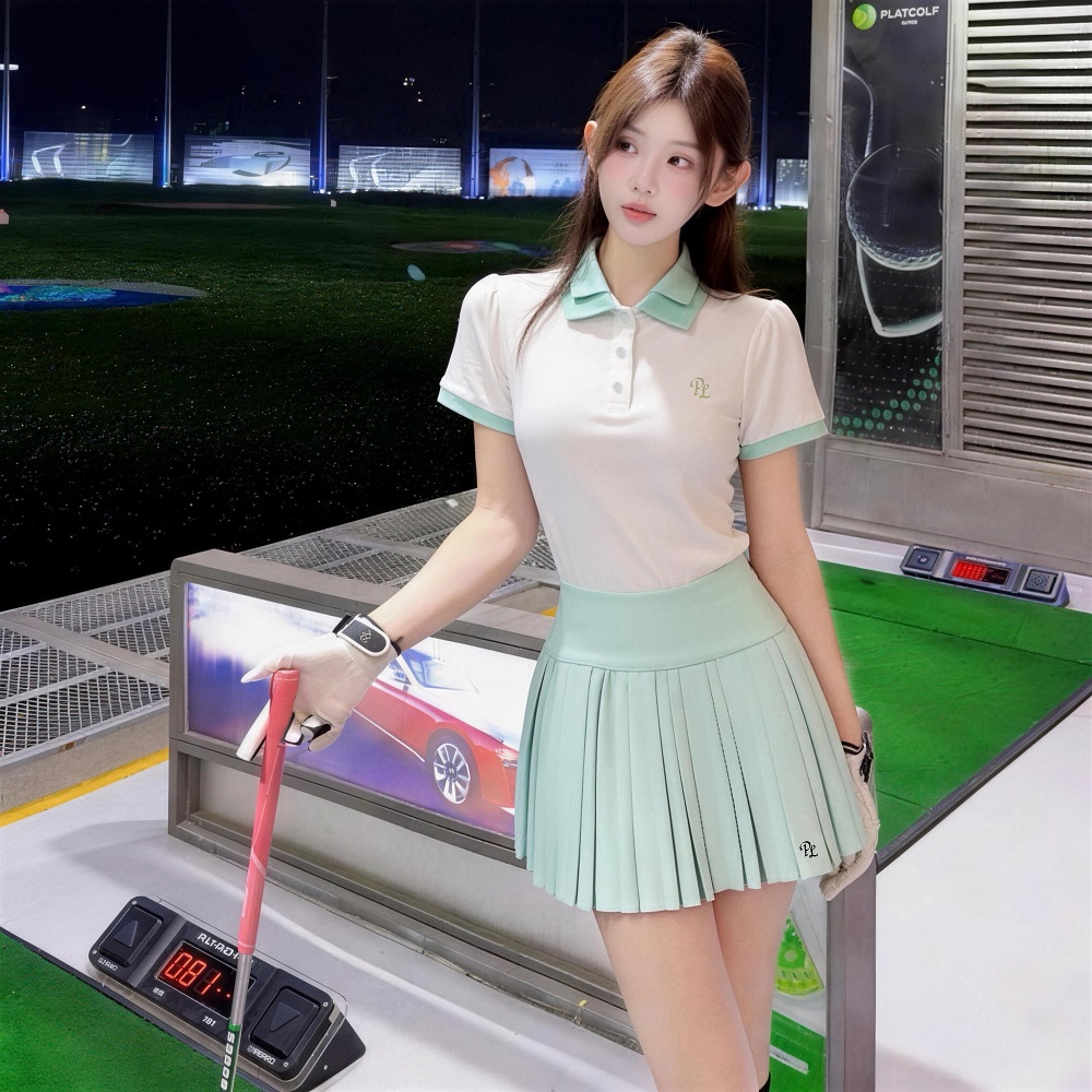 PL Golf Double Collar Polo Shi - Golf Equipment For Women avaliação e preço