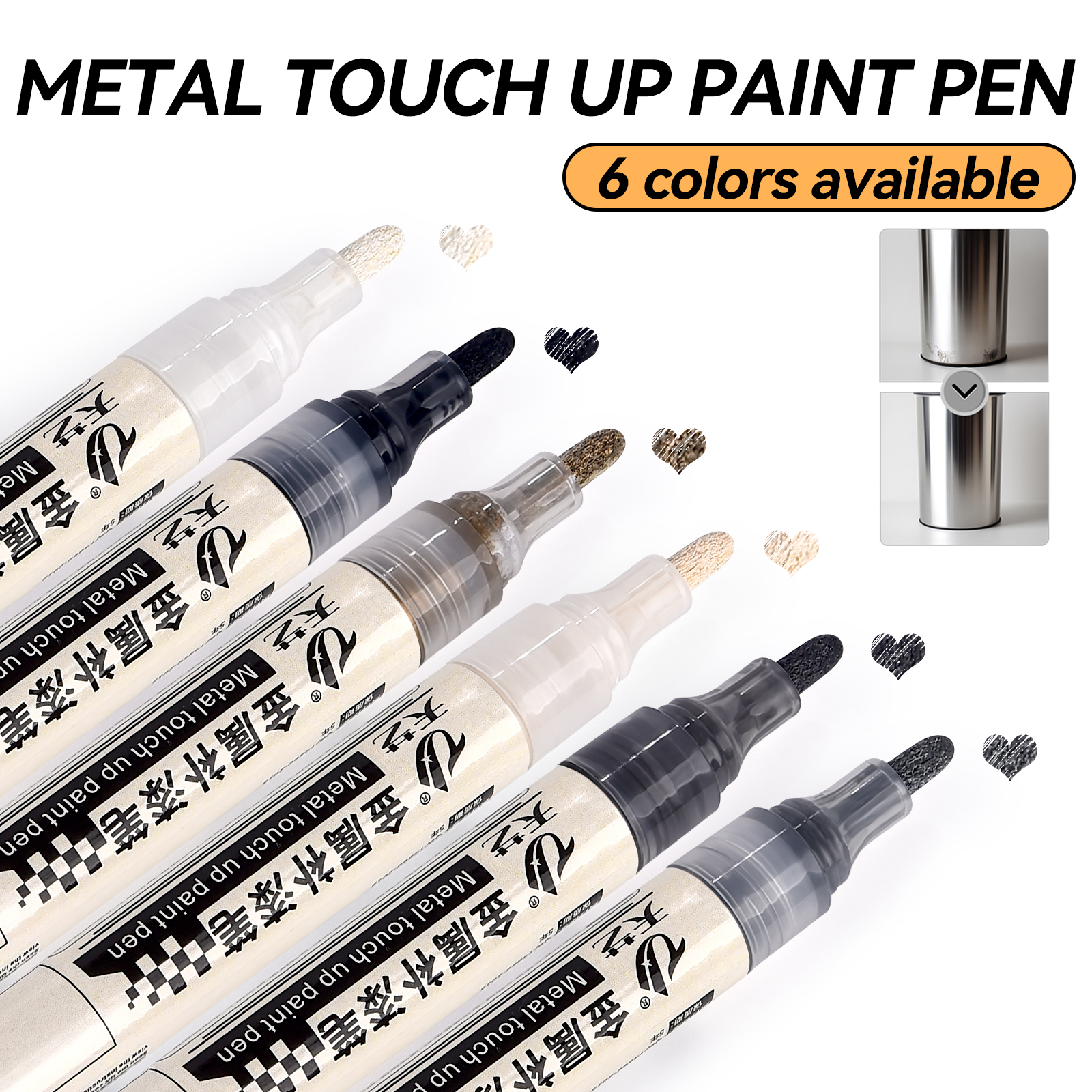 Car Touch Up Paint Pen Univers - Tee Height Marker avaliação e preço
