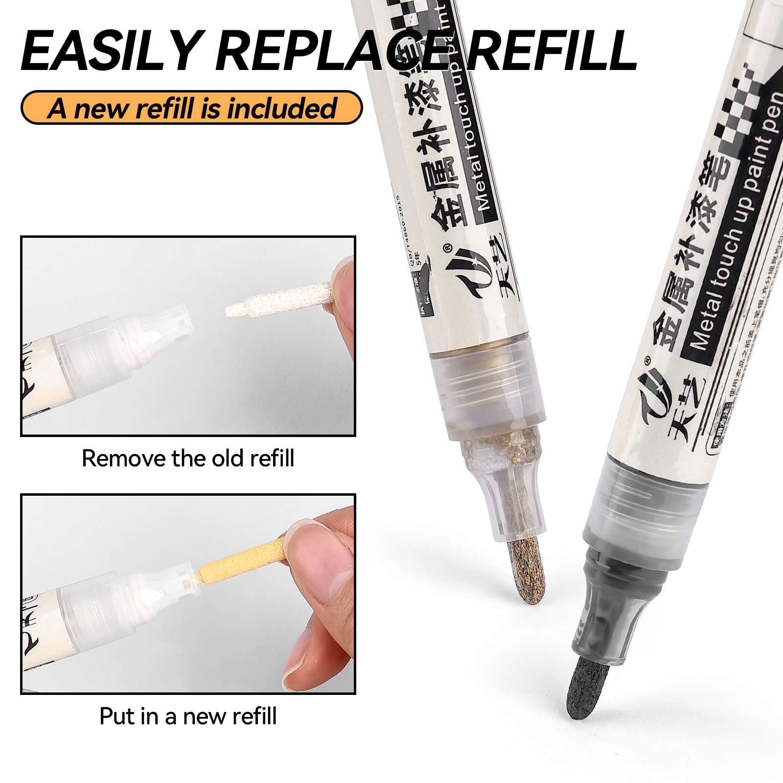 Car Touch Up Paint Pen Univers - Tee Height Marker avaliação e preço