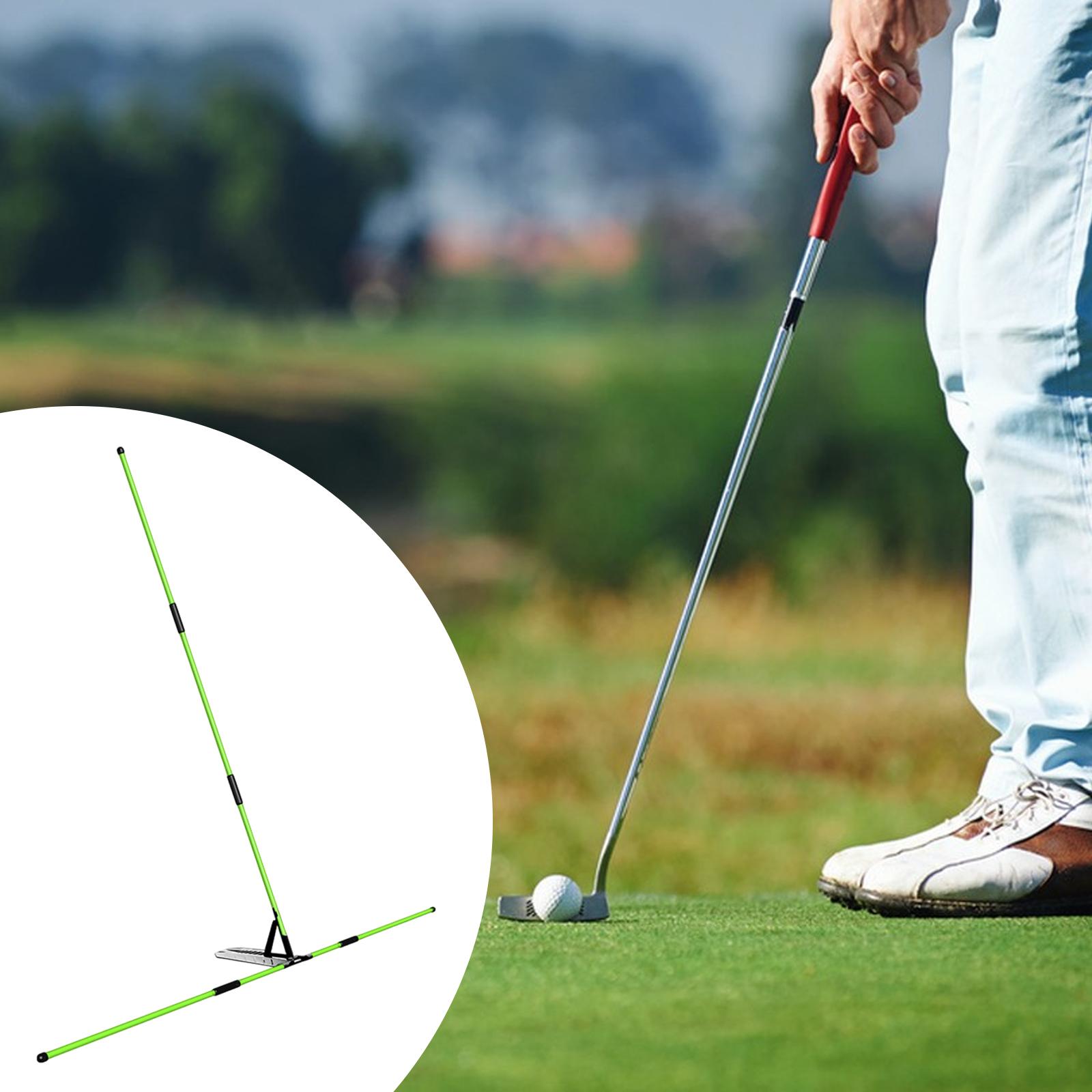 Golf Alignment Sticks Holder A - Golf Equipment Beginners avaliação e preço