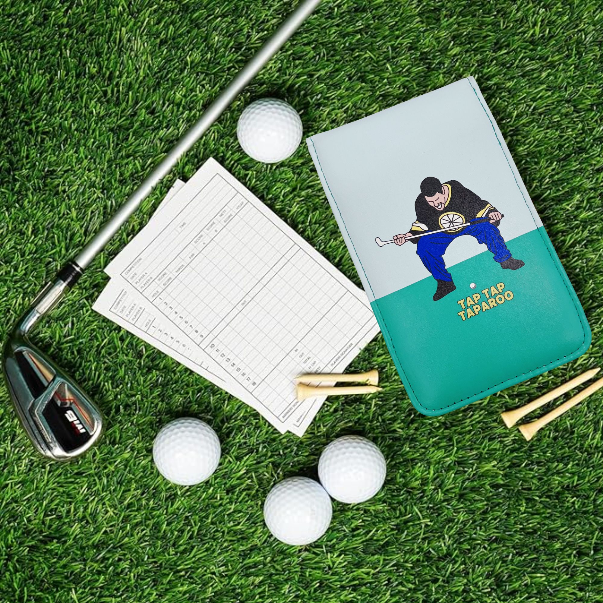 Golf Scorecard Yardage Book Ho - Golf Scorecard Holder avaliação e preço