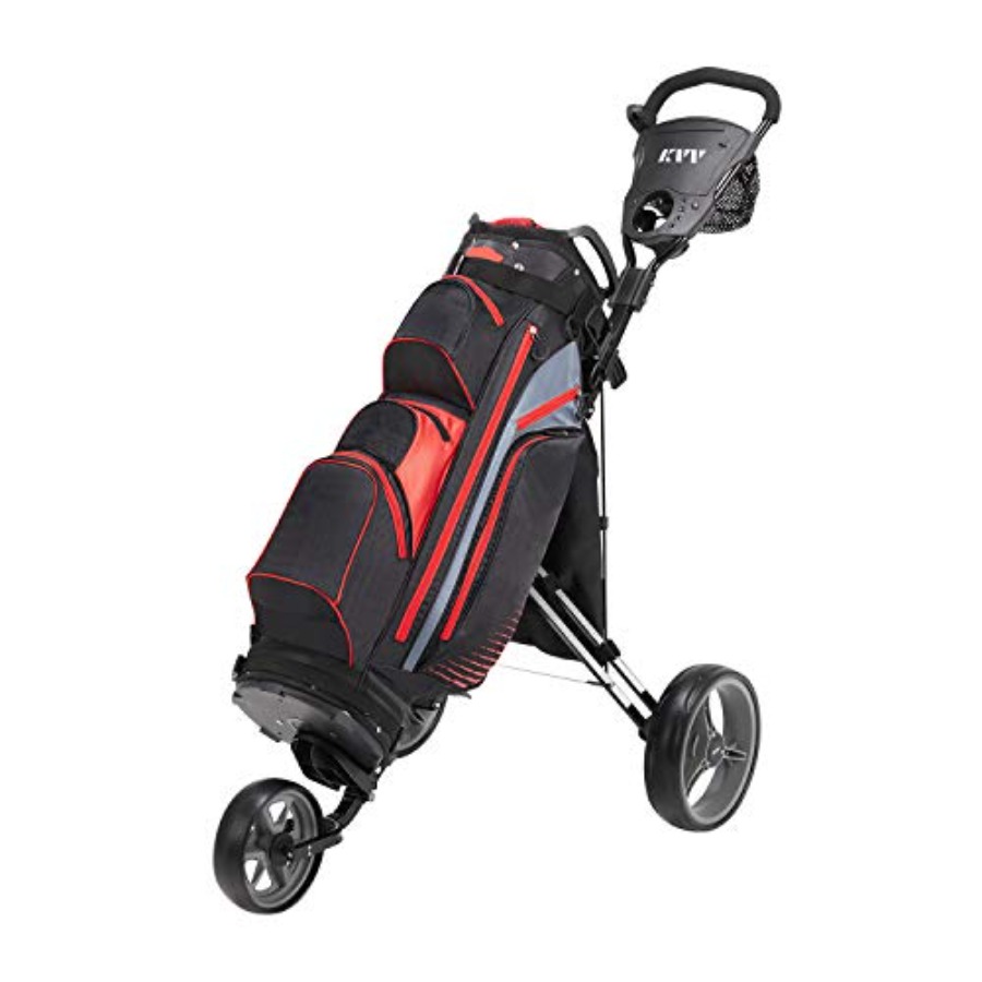 Foldable Lightweight 3-Wheel G - Golf Scorecard Holder avaliação e preço