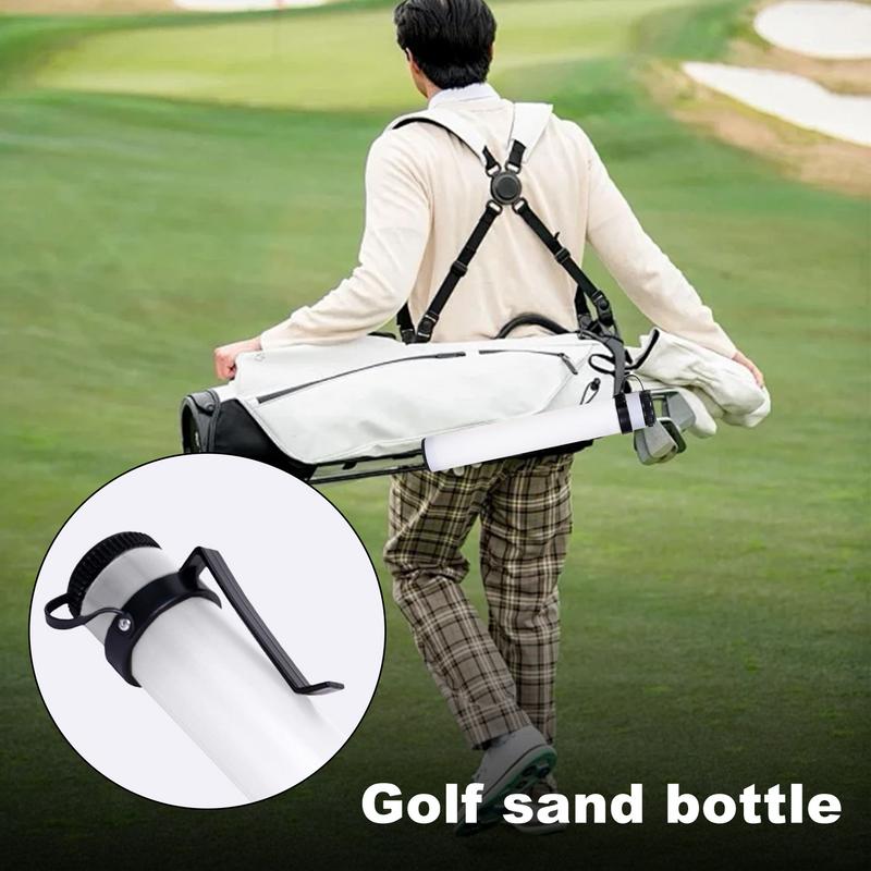 Golf Cart Sand Bottle Portable - Golf Equipment Youtube avaliação e preço