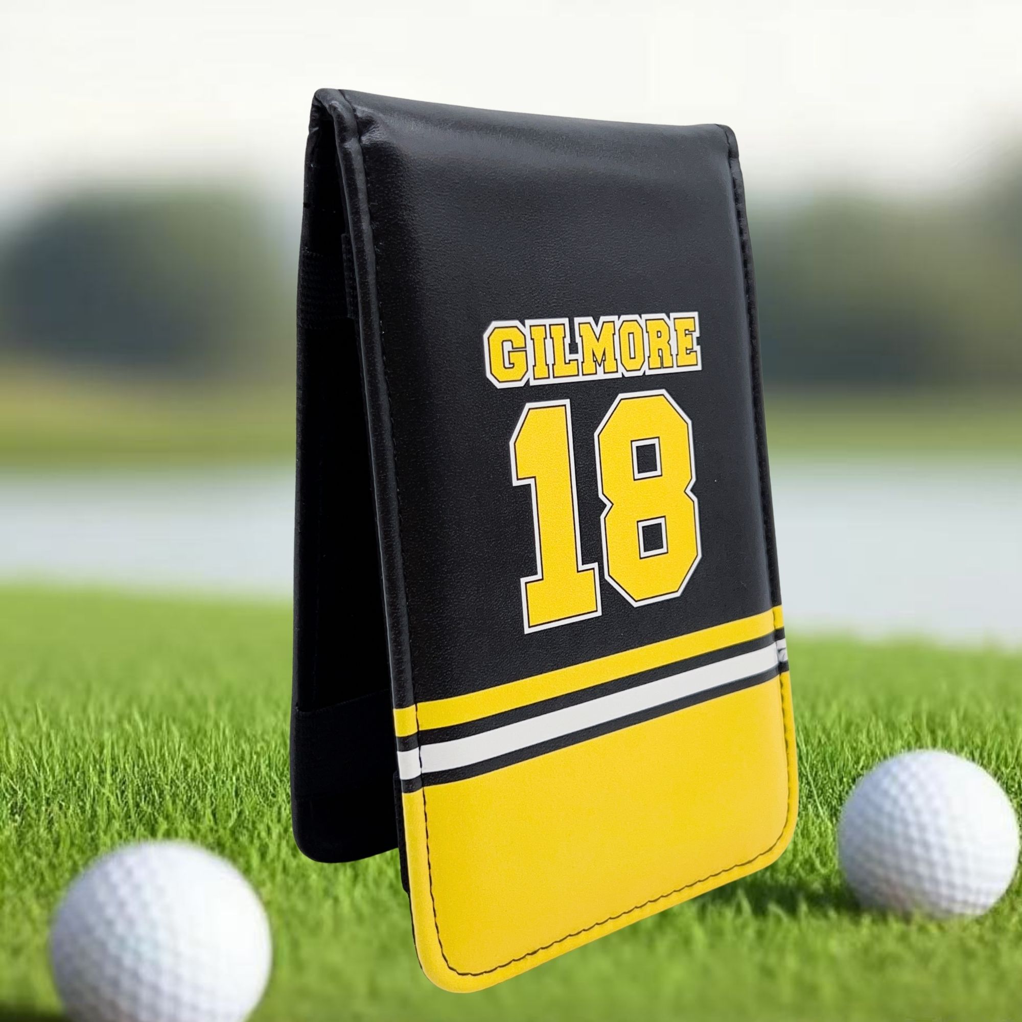 Golf Scorecard Yardage Book Ho - Golf Scorecard Holder avaliação e preço