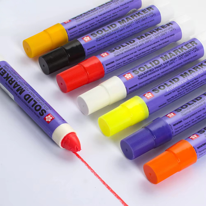 ✰✪1Pc 11 Color Solid Paint Pen - Tee Height Marker avaliação e preço