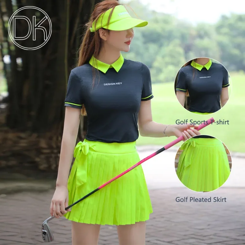 DK Ladies Breathable Golf Polo - Golf Equipment For Women avaliação e preço
