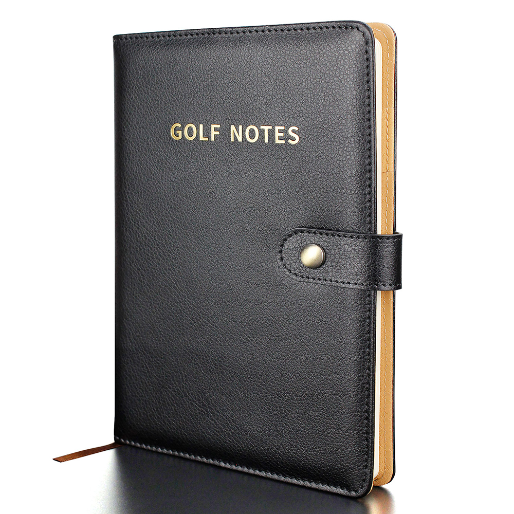 Black Leather Golf Scorecard H - Golf Scorecard Holder avaliação e preço