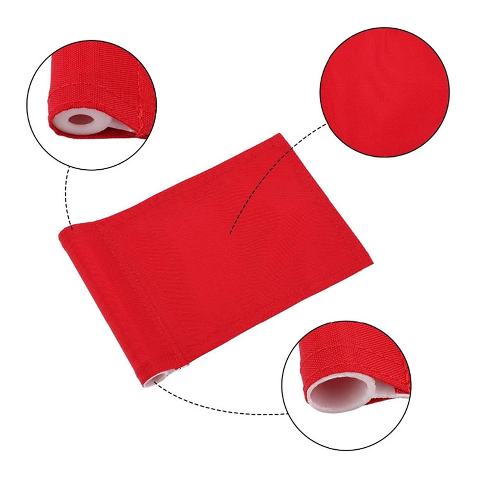 Large Numbered Nylon Golf Flag - Golf Equipment Youtube avaliação e preço