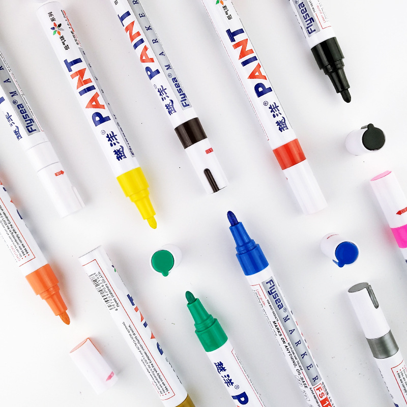 12 Color White Waterproof Rubb - Tee Height Marker avaliação e preço