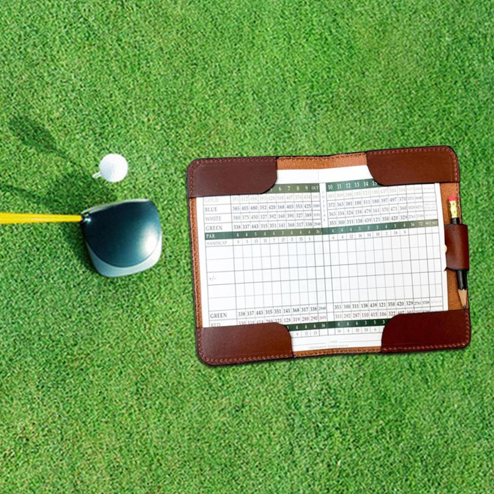 Golf Scorecard Holder Golf Sco - Golf Scorecard Holder avaliação e preço