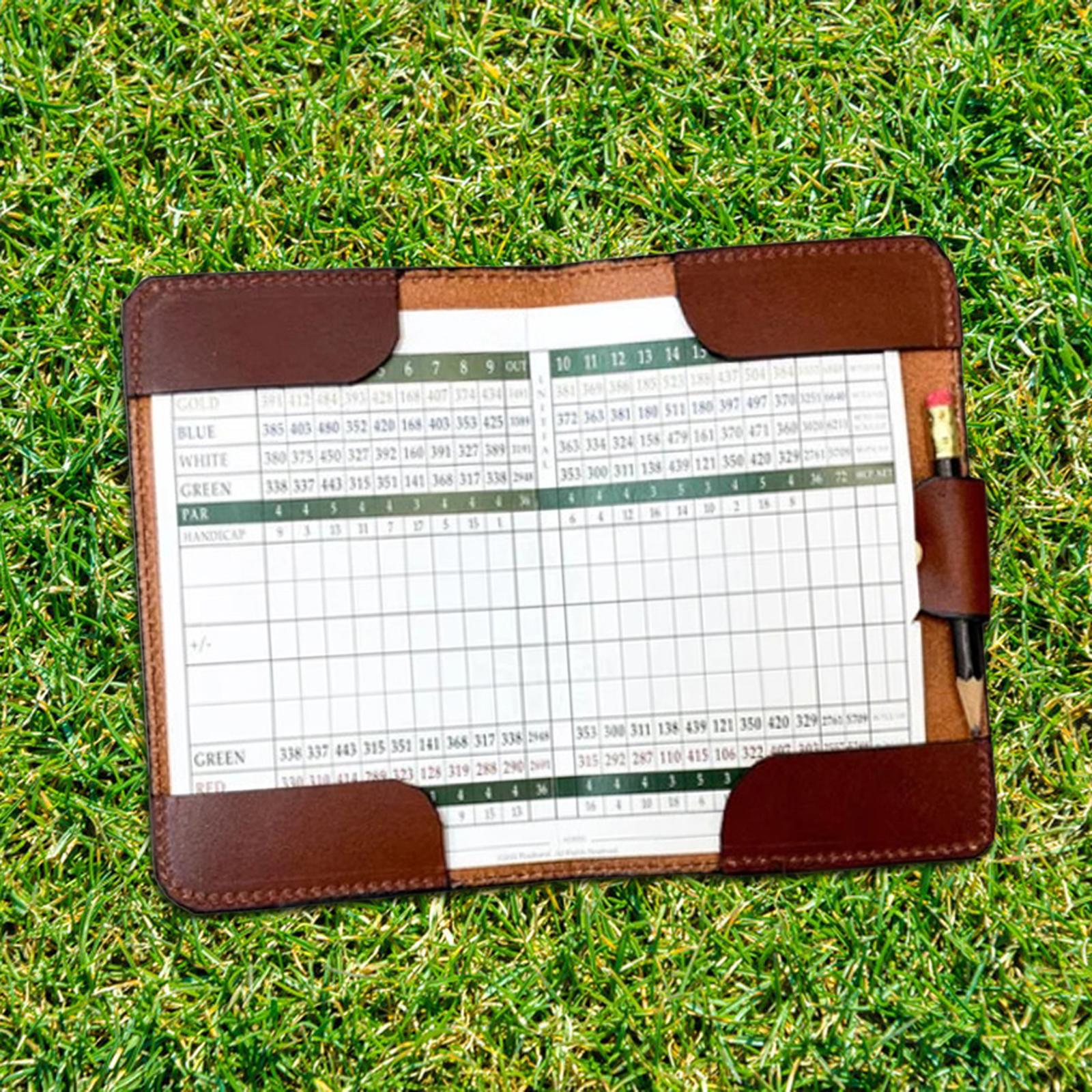 Golf Scorecard Holder Golf Sco - Golf Scorecard Holder avaliação e preço