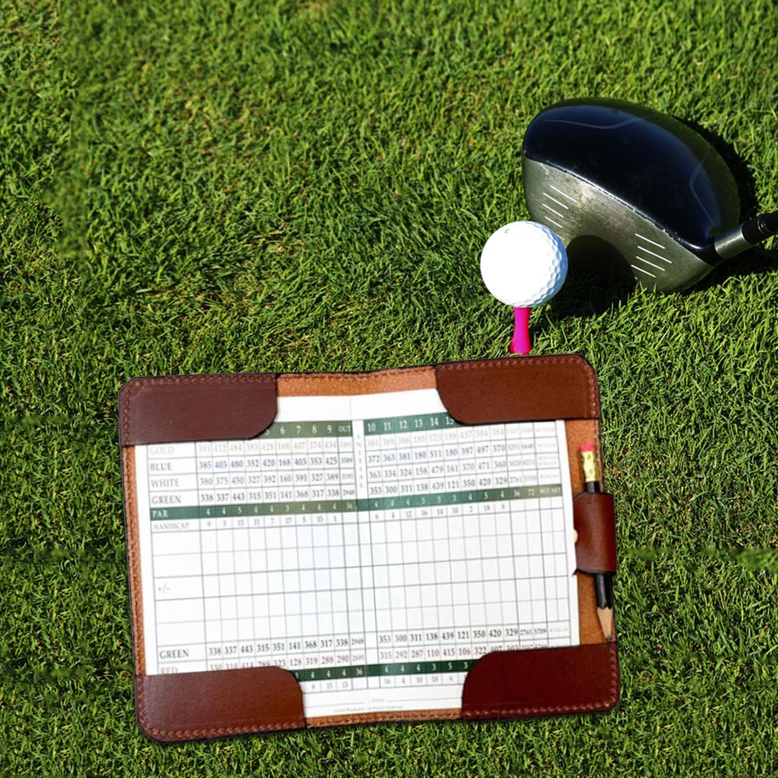 Golf Scorecard Holder Golf Sco - Golf Scorecard Holder avaliação e preço