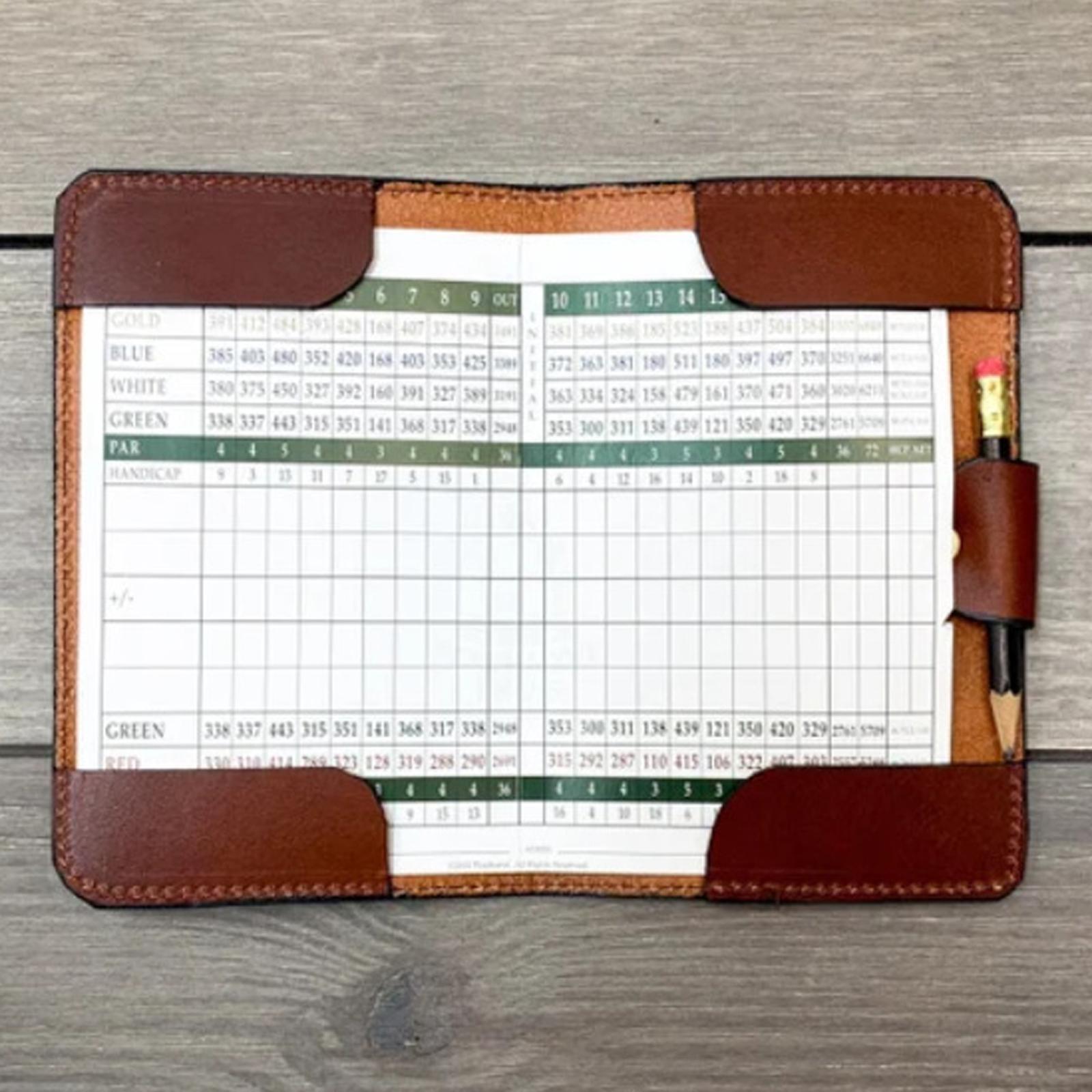 Golf Scorecard Holder Golf Sco - Golf Scorecard Holder avaliação e preço